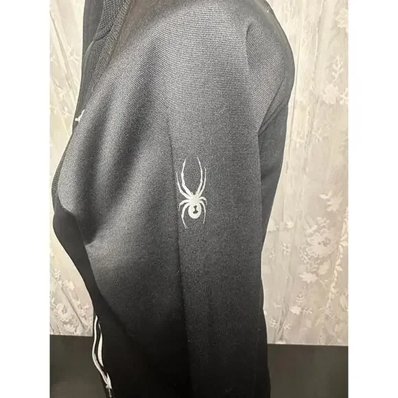 Spyder Women’s Black Full Zip Jacket Size Small – Performance Outerwear - Picture 4 of 4